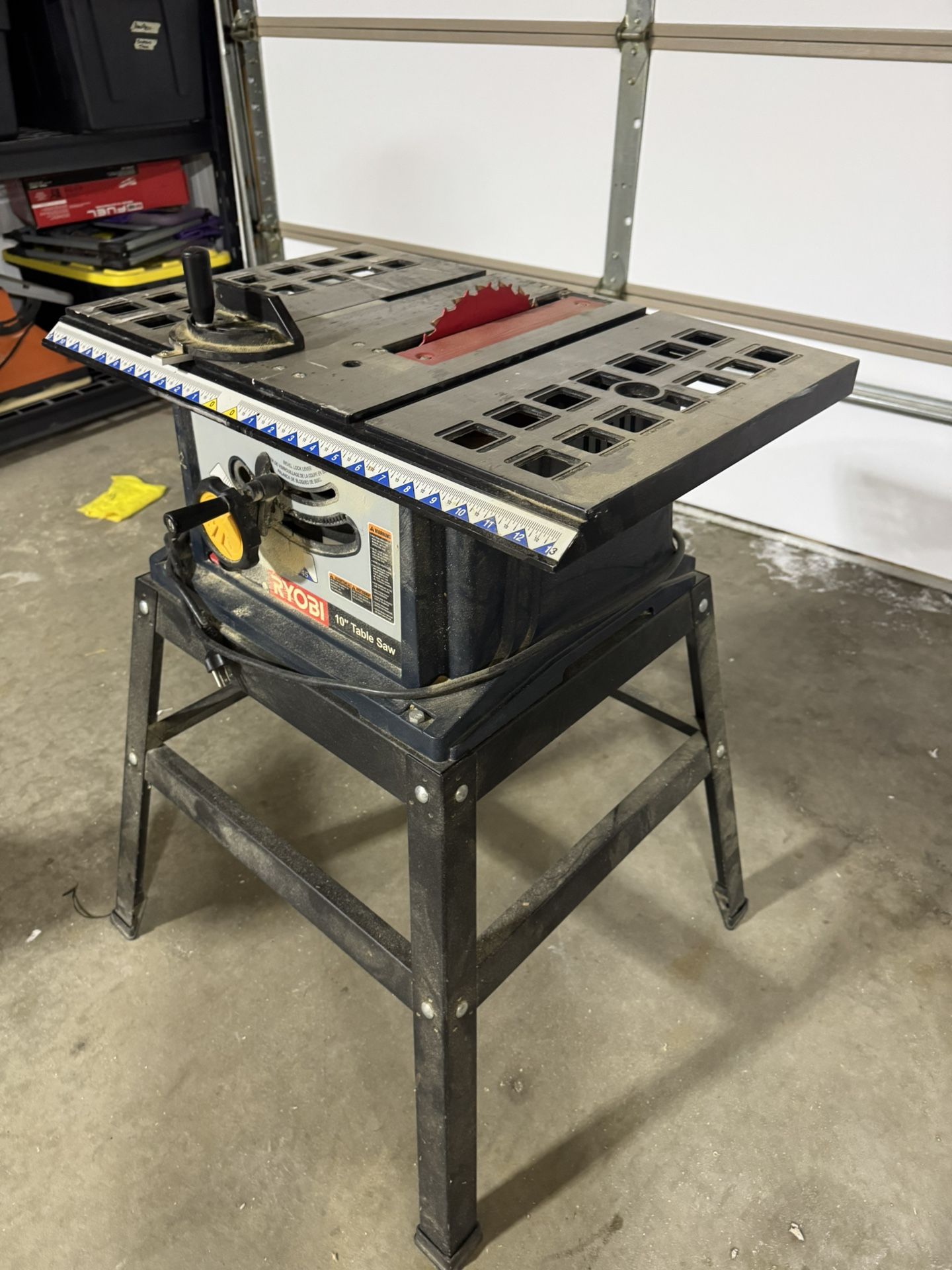 Ryobi Table saw And miter saw