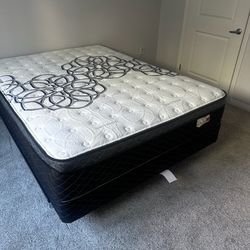 🟣queen Size Mattress Pillow 12" Thick 
