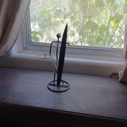 Notart Art Gallery | Creative African Tribal Lady Candle Holders, Tribal Lady Candle Holder Centerpieces, Iron Candlestick Holders for Home, Bar,Dinin