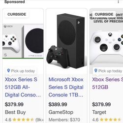 xbox series s brand new just taped it back in the box. 