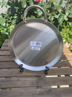 Comal de acero inoxidable