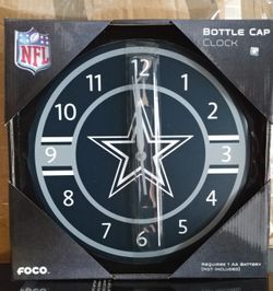 COWBOYS wall clock