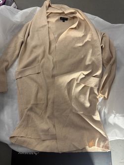 Women’s Beige Cardigan, Excellent Condition