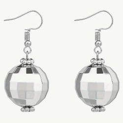 Brand New New Years Disco ball earrings 
