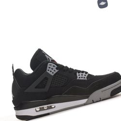 Jordan 4 SE Black Canvas 6