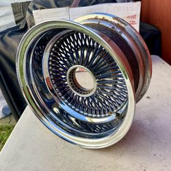 13 X 7 Low Rider Powder Blue Spoke