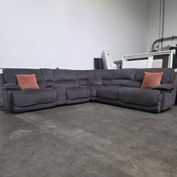6pc Recliner Sectional- Free Delivery‼️