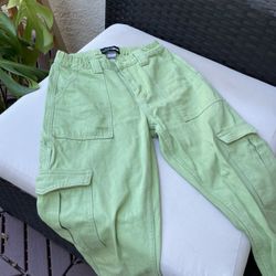 Pistachio Straight Leg Pants (xs-s)