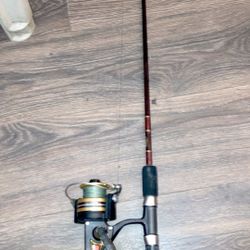 PENN 5500 SS ROD AND REEL