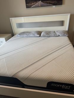 Serta iComfort mattress and Bed Frame for Sale