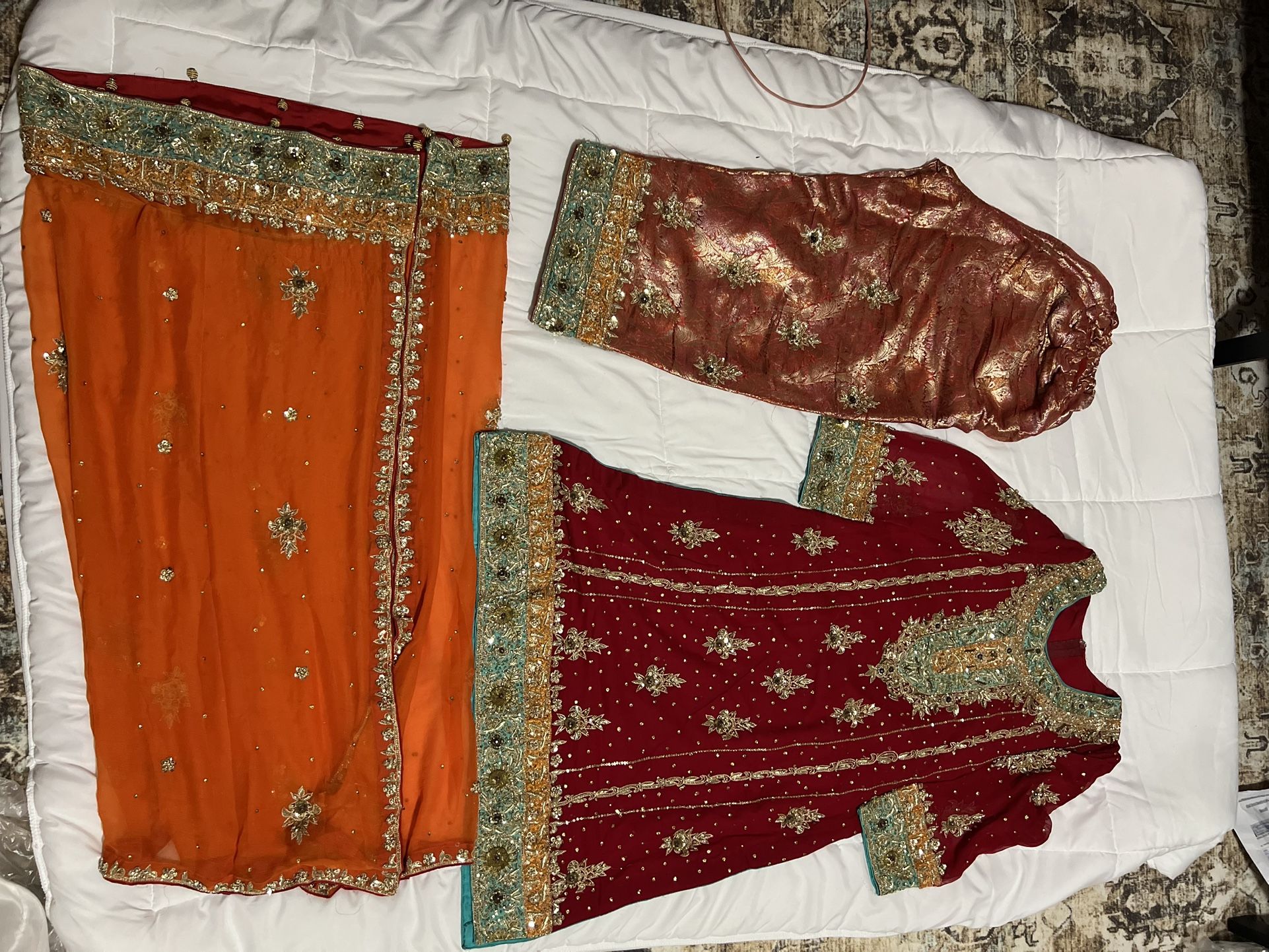 Bridal Dress With Clutch
