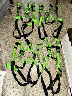 4 AFP Safety Harnesses + Lifelines/Anchors
