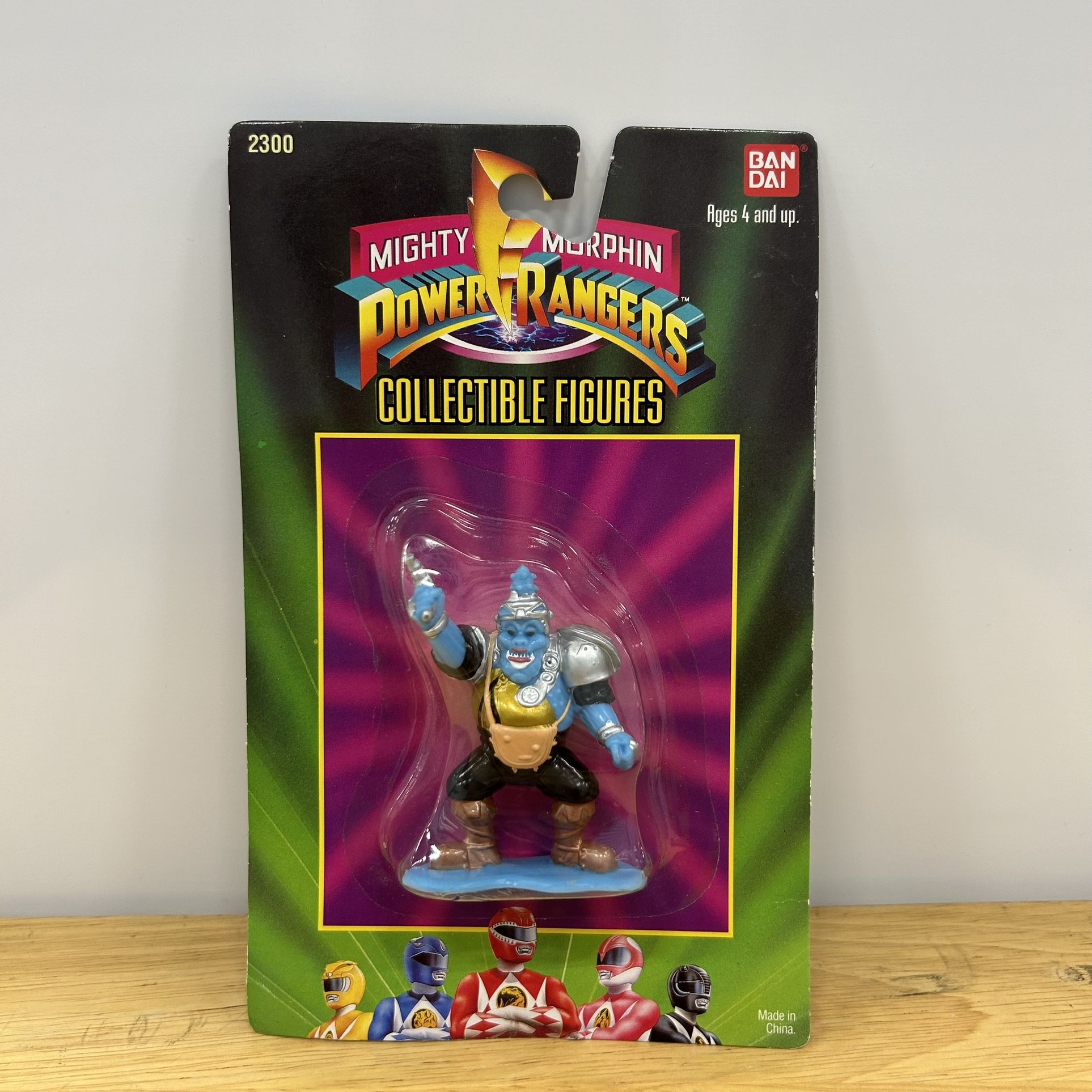 Vintage Mighty Morphin Power Rangers Squatt Evil Space Aliens PVC 3" 1993 NEW