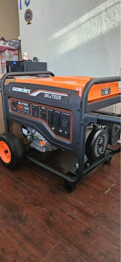 GENERATOR 7500 STARTING WATTS 6000 RUNNING WATTS 120/240V