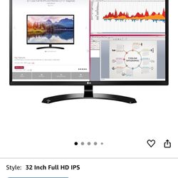 LG Monitor 32 Inch 