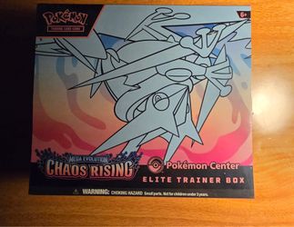 Chaos Rising Pokémon Center Elite Trainer Box