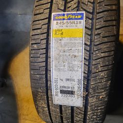 245/55/18 NEW (4)& Rims