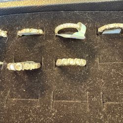 Beautiful zirconia rings