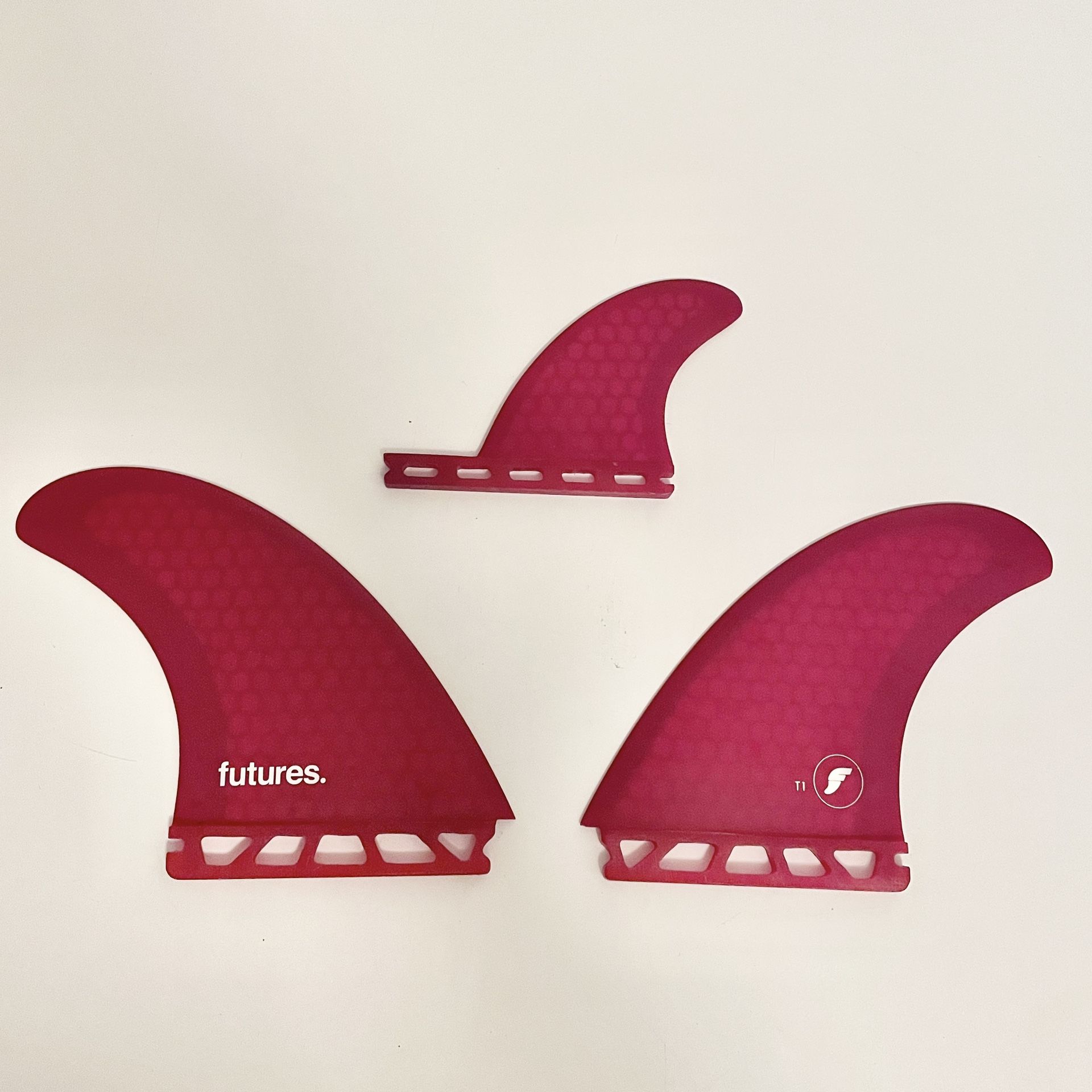 Futures T1 Twin+trailer Surf Fins