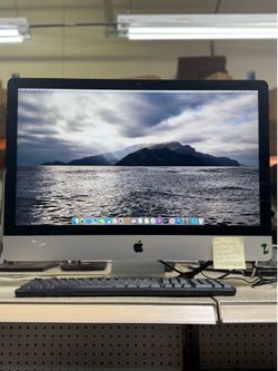 Apple iMac 27” A1419 | Intel i7 3.4GHz | 8GB RAM | 1TB Fusion Drive | macOS Catalina | $179