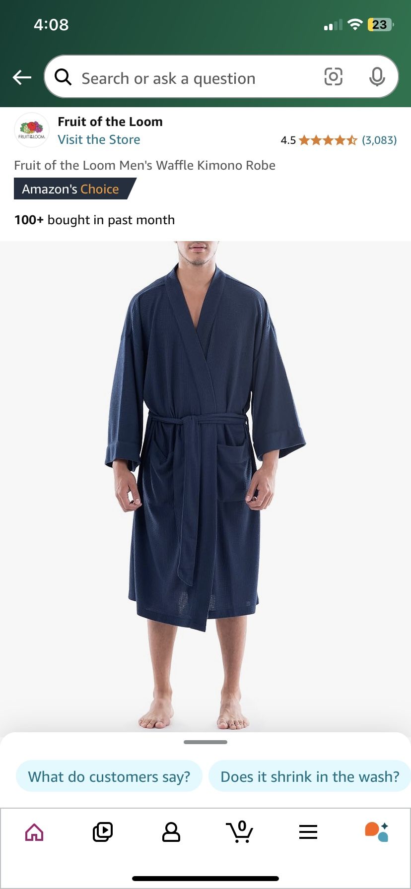 Fruit Of The Loom Robes