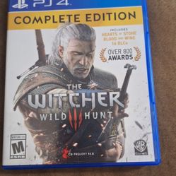 Witcher 3 Complete Edition PS4