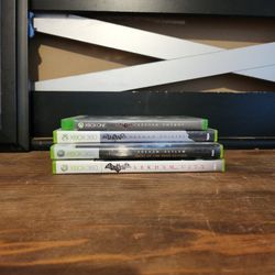 All 4 Batman Games For Xbox 