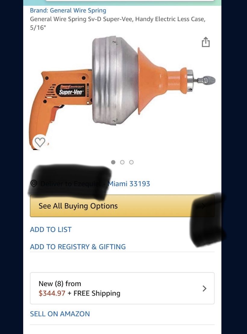 Professional Power Drain Cleaner -