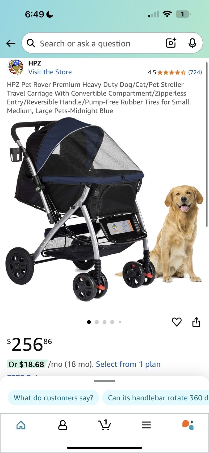 Dog Stroller Large