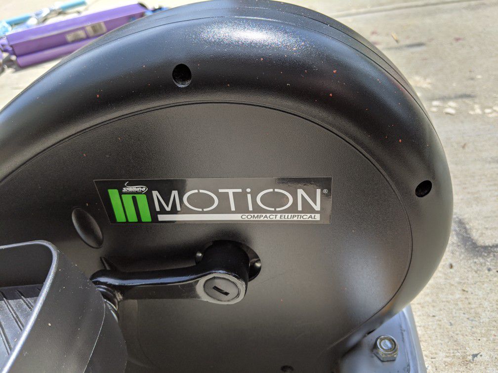 InMotion by Stamina, compact elliptical.