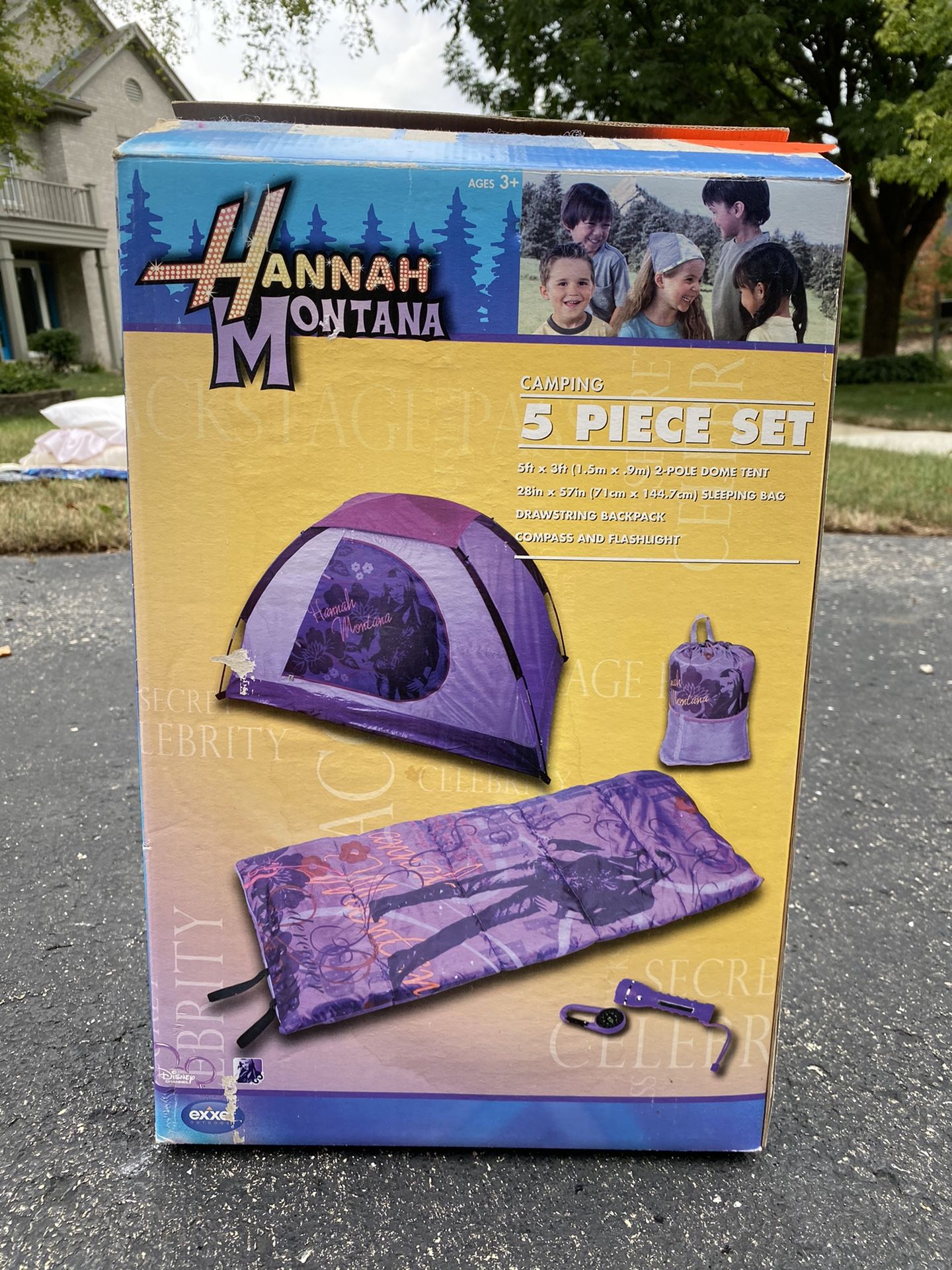 Hannah Montana camping set