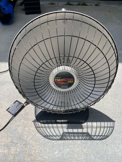 Presto HeatDish +Tilt Parabolic Electric Heater