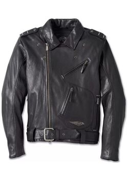 NEW !! With tags ! HARLEY DAVIDSON 120th Anniversary Cycle Champ Leather Biker jacket 3x