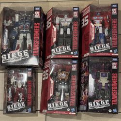 Transformers lot of 6