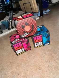Authentic Needoh Fuzzball “Flower Power” Edition