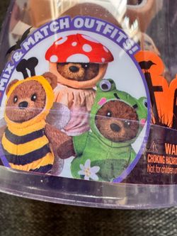 Mix & Match Outfits Bear Plush Toy Set