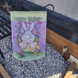 Flag Holder And Flag Easter 