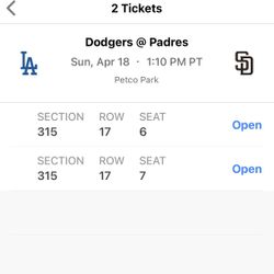Padres vs Dodgers Game-Sunday