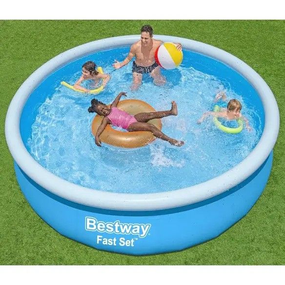 Fast Set 10' x 30 Round Inflatable Pool