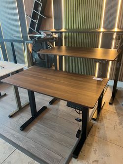 44’’ Standing desk Electric height adjustable desk home office desk