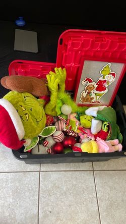 Grinch Christmas decor