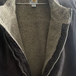 50$- Carhartt Sherpa Lined Vest 