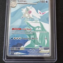 Cetitan Pokemon Card - SSP 201/191