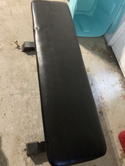 Weight bench & sleeves