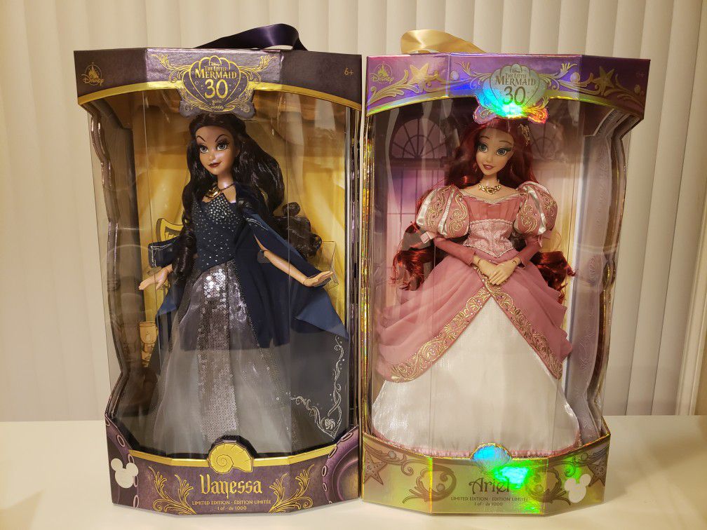 Disney Ariel and Vanessa Doll D23 Expo Exclusive