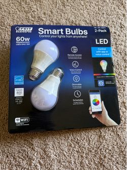 💡 NEW Feit Electric Smart Wi-Fi Multicolor LED Bulbs (2-Pack) – Alexa, Google & Siri Compatible
