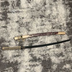 Genuine Japanese Kitana Black Blade Sharpened 