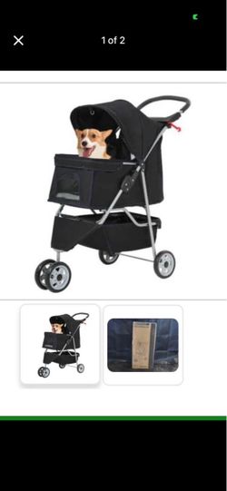 NEW portable pet stroller- Black