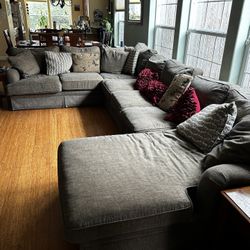 Large Custom Sectional Couch 