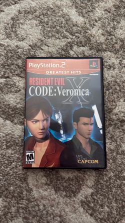 Resident evil code veronica X for playstation 2